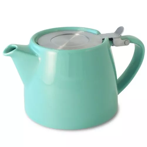 For Life Stump Tea Pot - Turquoise 18 Oz